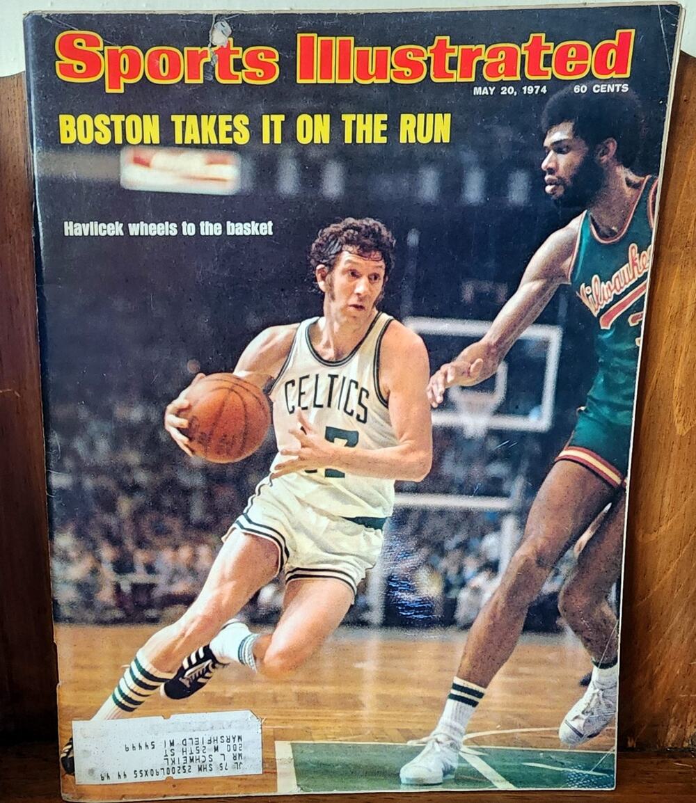 Sports Illustrated May 20, 1974 John Havlicek Celtics NBA Magazine Vintage